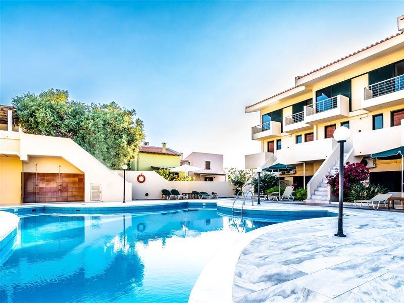 Stalós Orestis Hotel Sea View Apartments מראה חיצוני תמונה