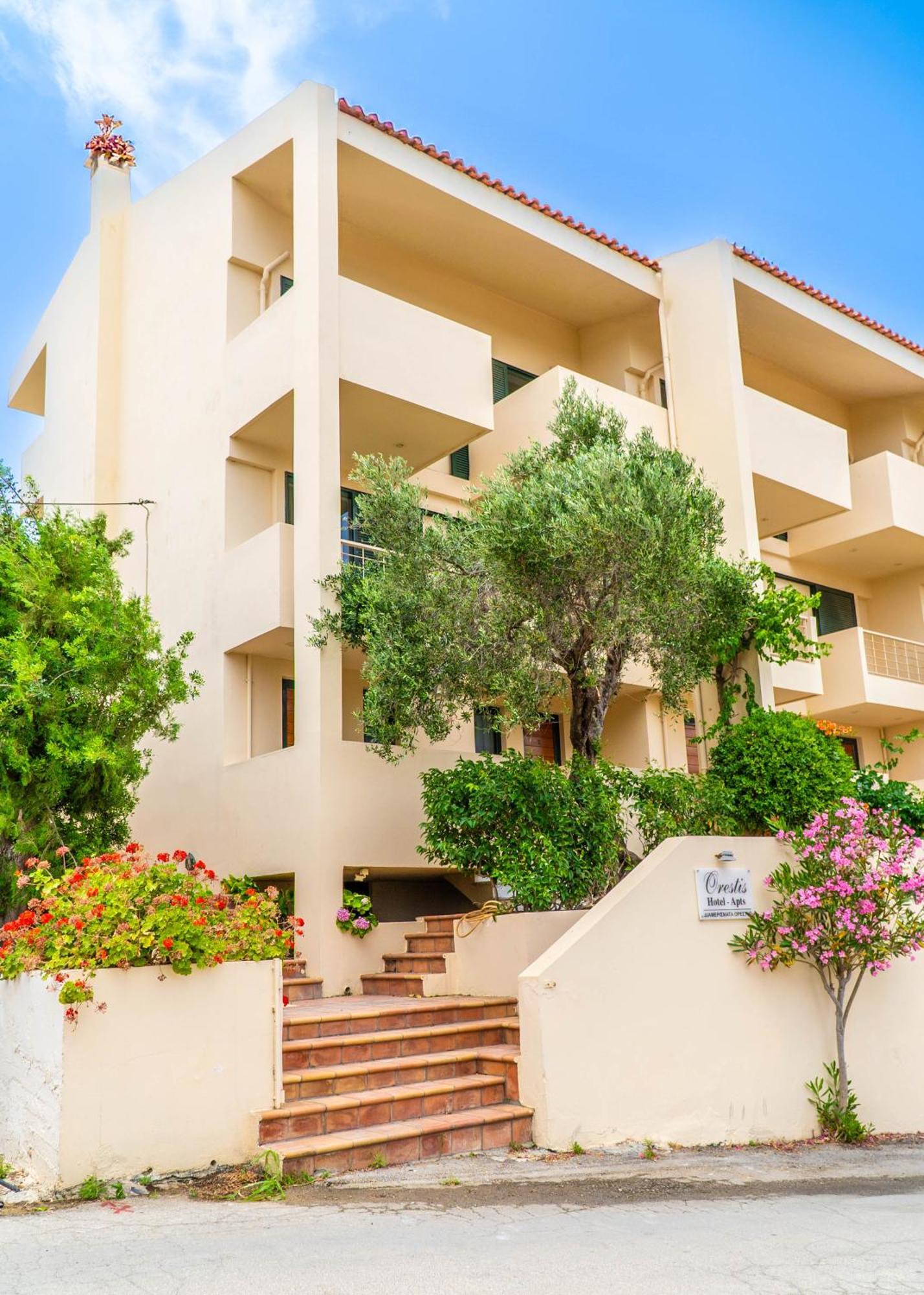 Stalós Orestis Hotel Sea View Apartments מראה חיצוני תמונה